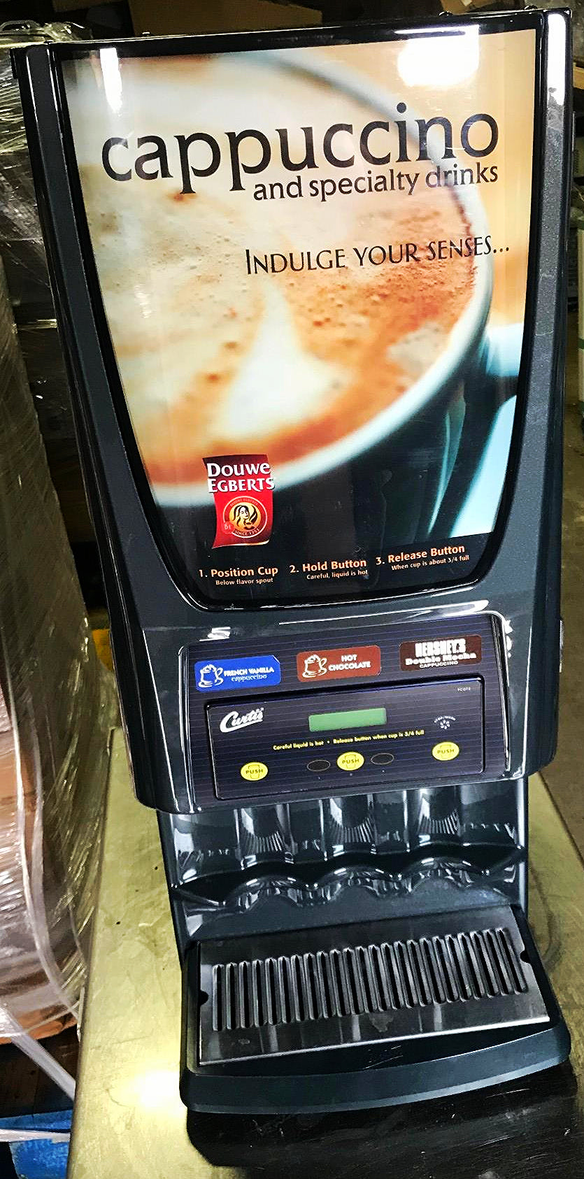 CURTIS SCPCQT3 3 STATION CAFE PRIMO COMMERCIAL CAPUCCINO MACHINE SYSTEM FREESHIP