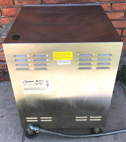 CLEVELAND 1SCE RESTAURANT KITCHEN STEAMER DIRECT STEAM 220Volt 3PHASE WATCHVIDEO