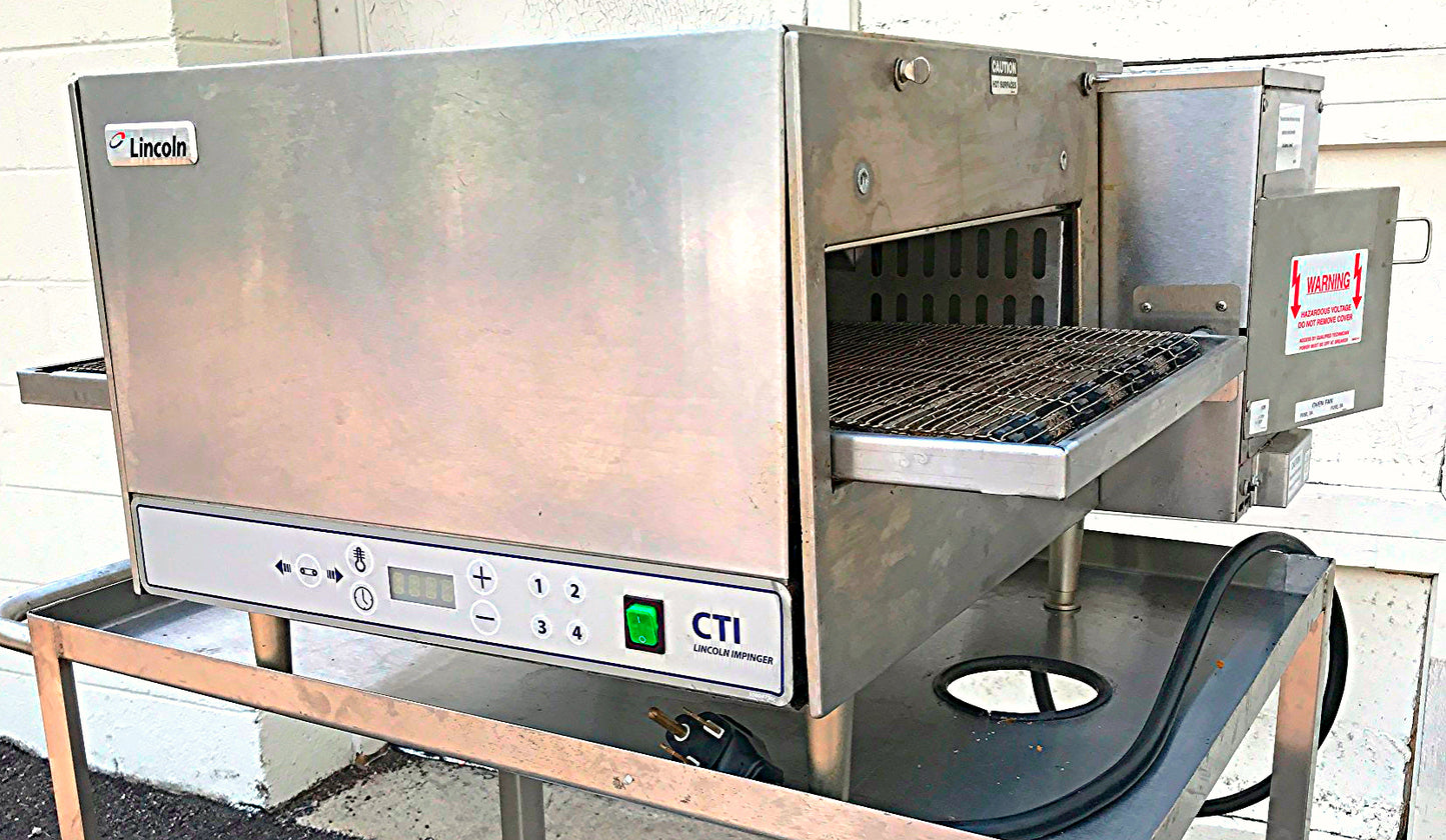 LINCOLN 2501 DIGITAL PIZZA CONVEYOR IMPINGER MANITOWOC OVEN MOD 2501000U0001620