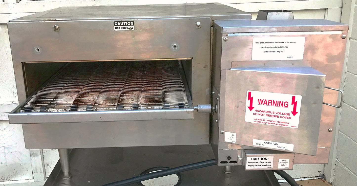 LINCOLN 2501 DIGITAL PIZZA CONVEYOR IMPINGER MANITOWOC OVEN MOD 2501000U0001620