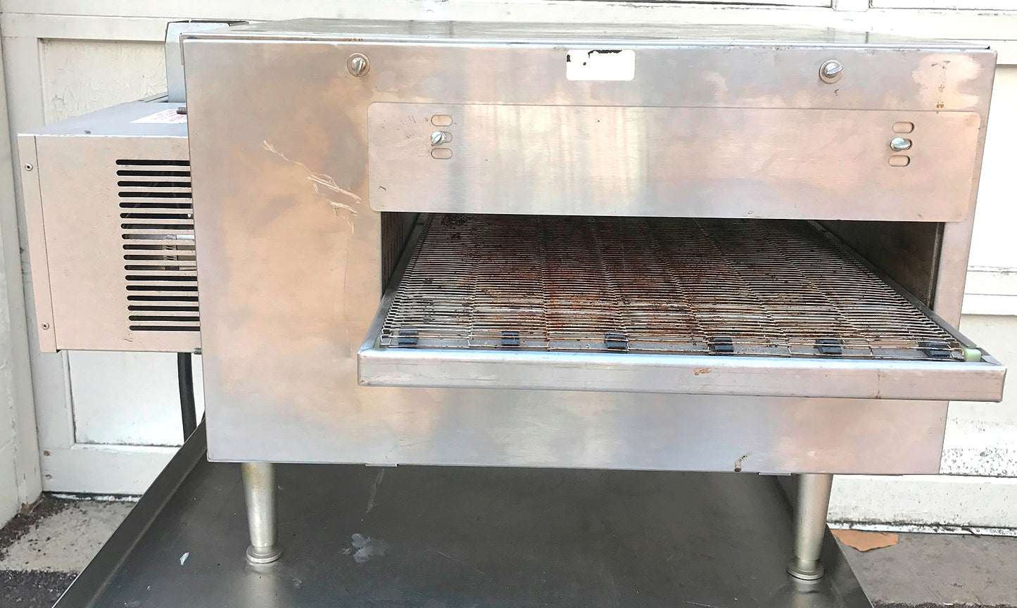 LINCOLN 2501 DIGITAL PIZZA CONVEYOR IMPINGER MANITOWOC OVEN MOD 2501000U0001620