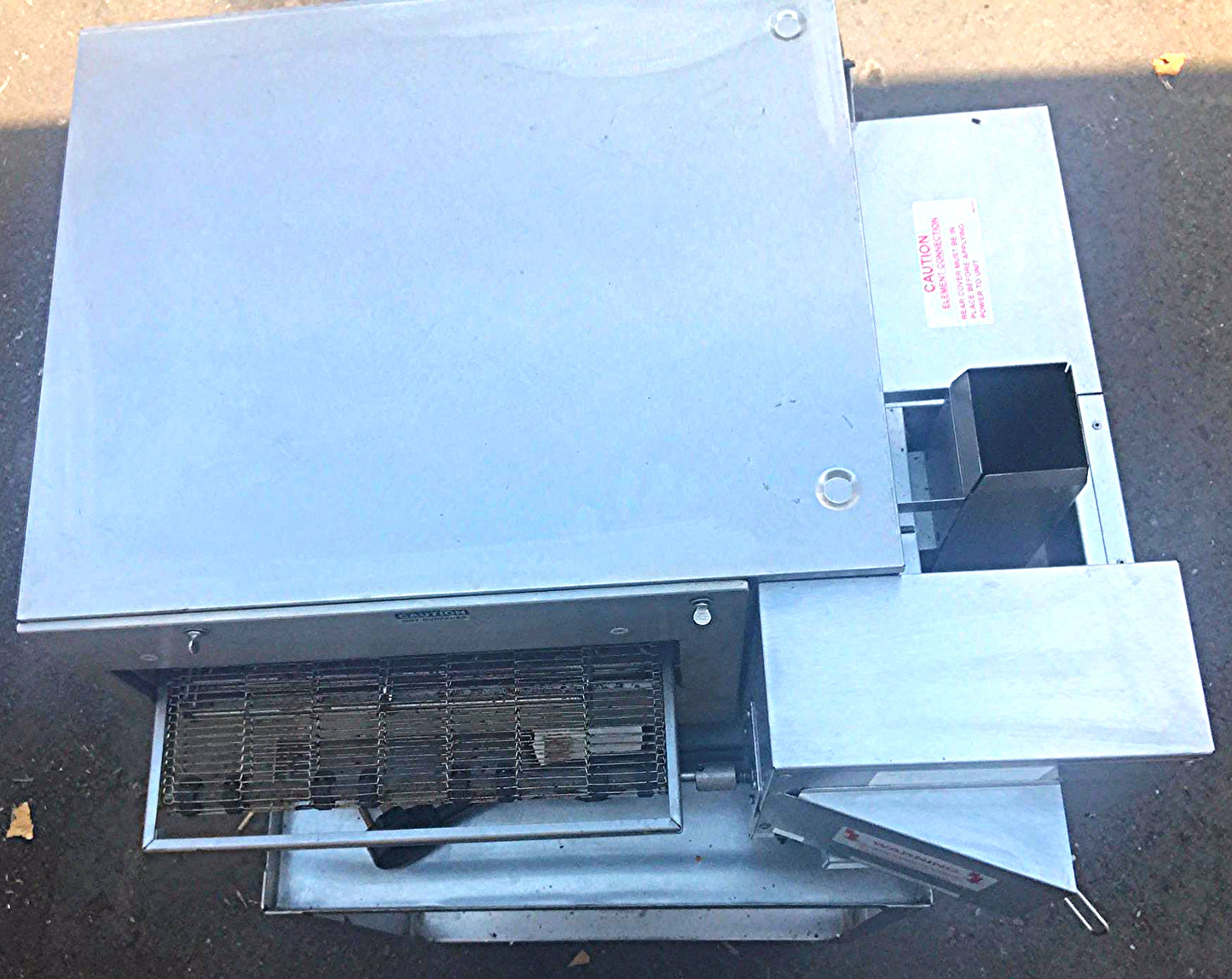 LINCOLN 2501 DIGITAL PIZZA CONVEYOR IMPINGER MANITOWOC OVEN MOD 2501000U0001620