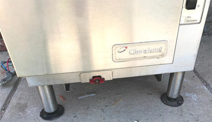 CLEVELAND 1SCE RESTAURANT KITCHEN STEAMER DIRECT STEAM 220Volt 3PHASE WATCHVIDEO