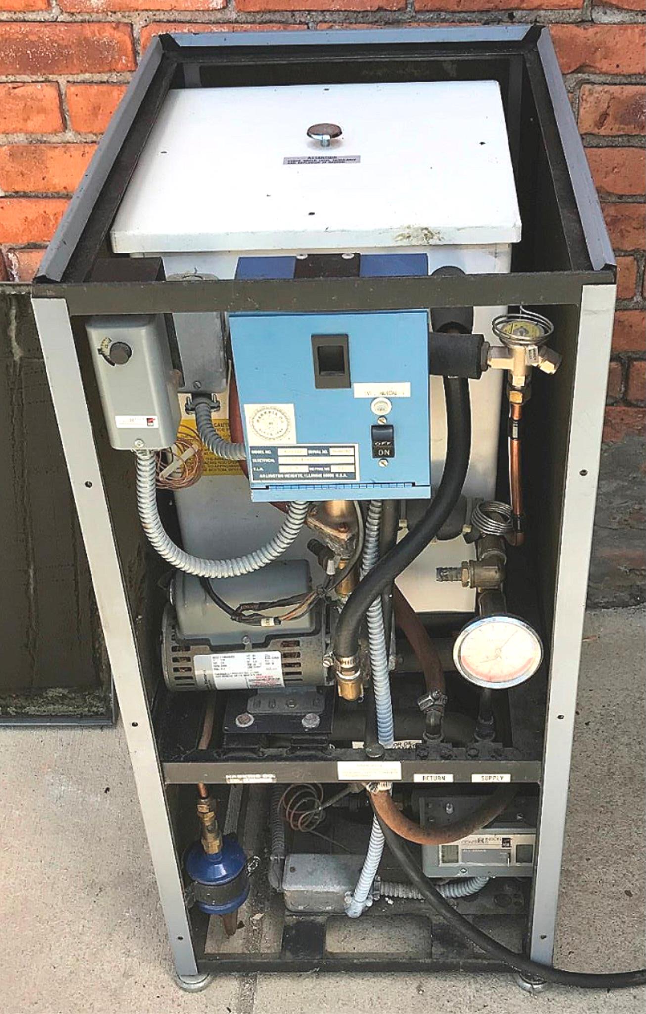 HASKRIS RO33SP 5 GALLON HEAT EXCHANGER RECIRCULATING CHILLER BATH WATCH VIDEO