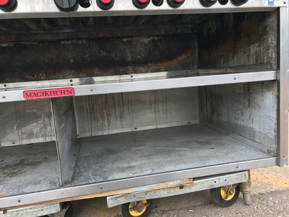 NATURAL GAS MAGIKITCH'N 60" FMRMB60 RADIANT CHARBROILER GRILL RESTAURANT FREESHI