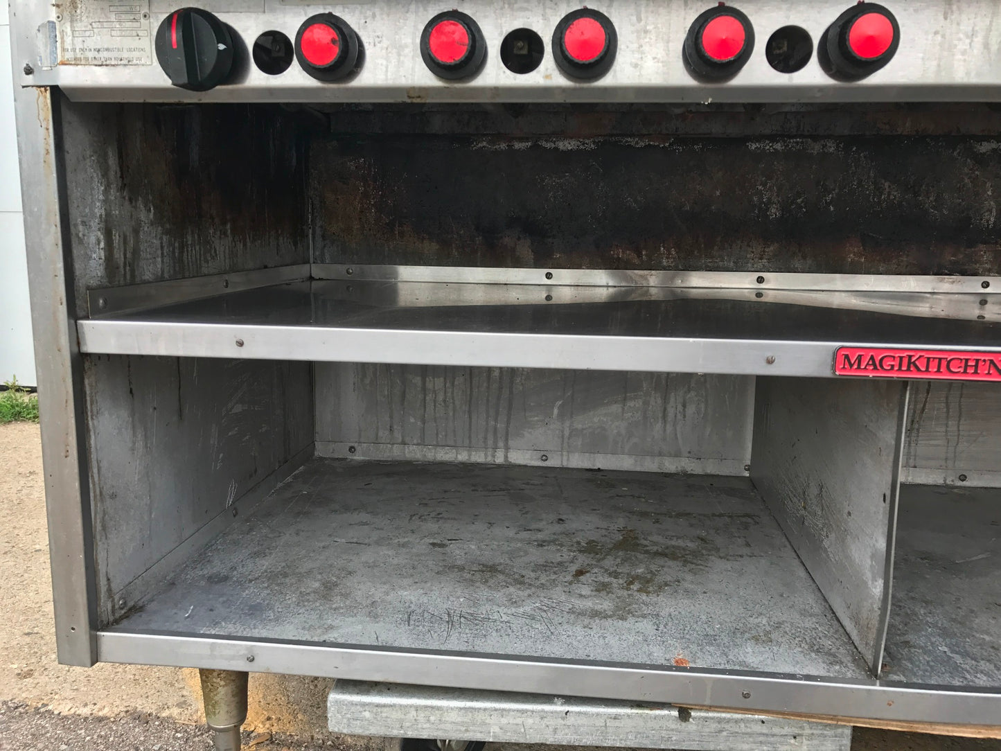 NATURAL GAS MAGIKITCH'N 60" FMRMB60 RADIANT CHARBROILER GRILL RESTAURANT FREESHI