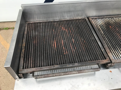 NATURAL GAS MAGIKITCH'N 60" FMRMB60 RADIANT CHARBROILER GRILL RESTAURANT FREESHI