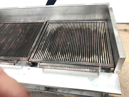 NATURAL GAS MAGIKITCH'N 60" FMRMB60 RADIANT CHARBROILER GRILL RESTAURANT FREESHI