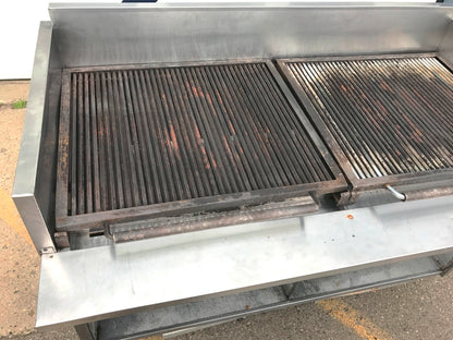 NATURAL GAS MAGIKITCH'N 60" FMRMB60 RADIANT CHARBROILER GRILL RESTAURANT FREESHI