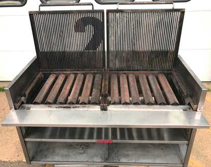 NATURAL GAS MAGIKITCH'N 60" FMRMB60 RADIANT CHARBROILER GRILL RESTAURANT FREESHI