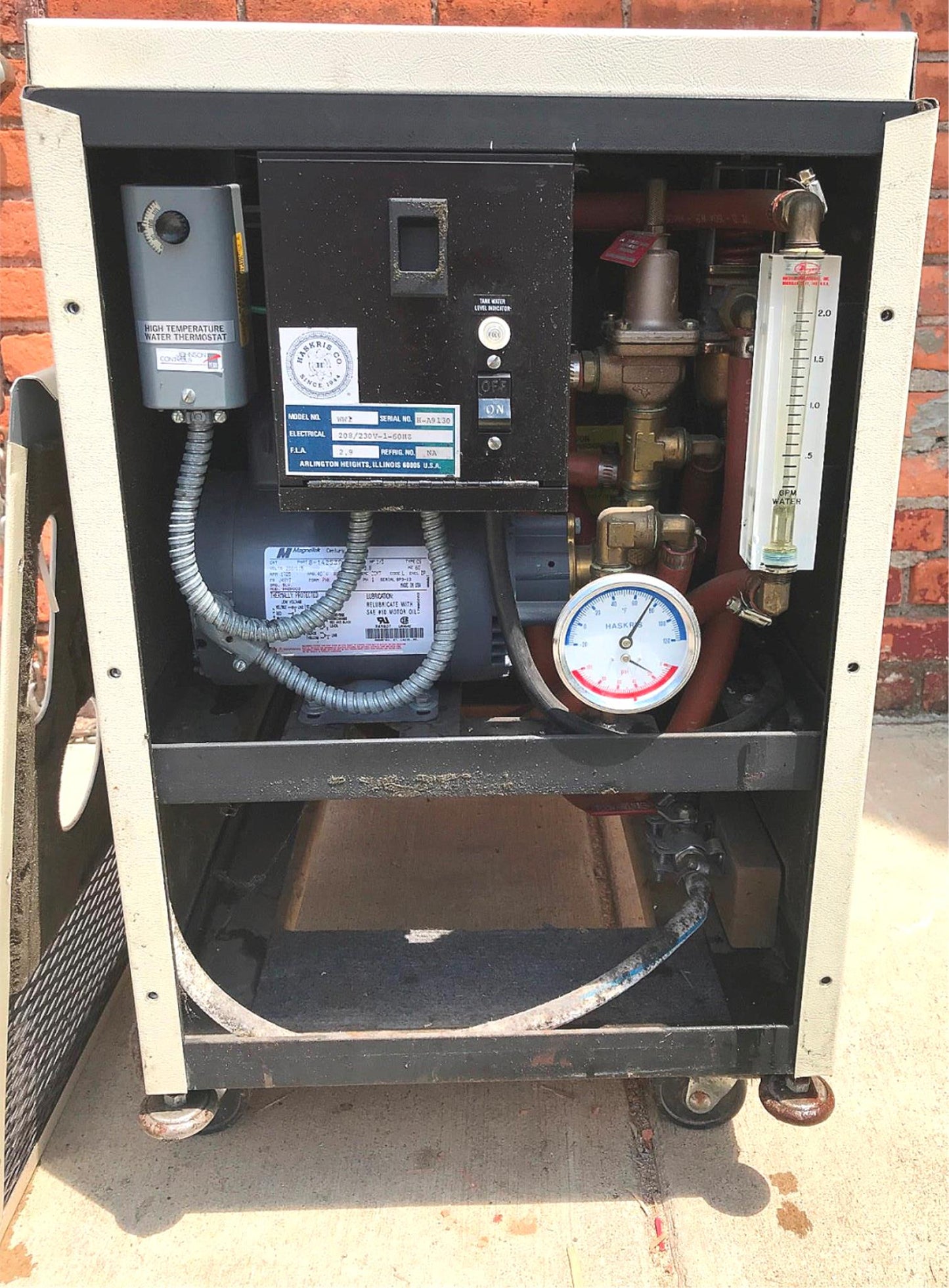 HASKRIS WW1 5 Liter HEAT EXCHANGER RECIRCULATING CHILLER BATH WATCH VIDEO