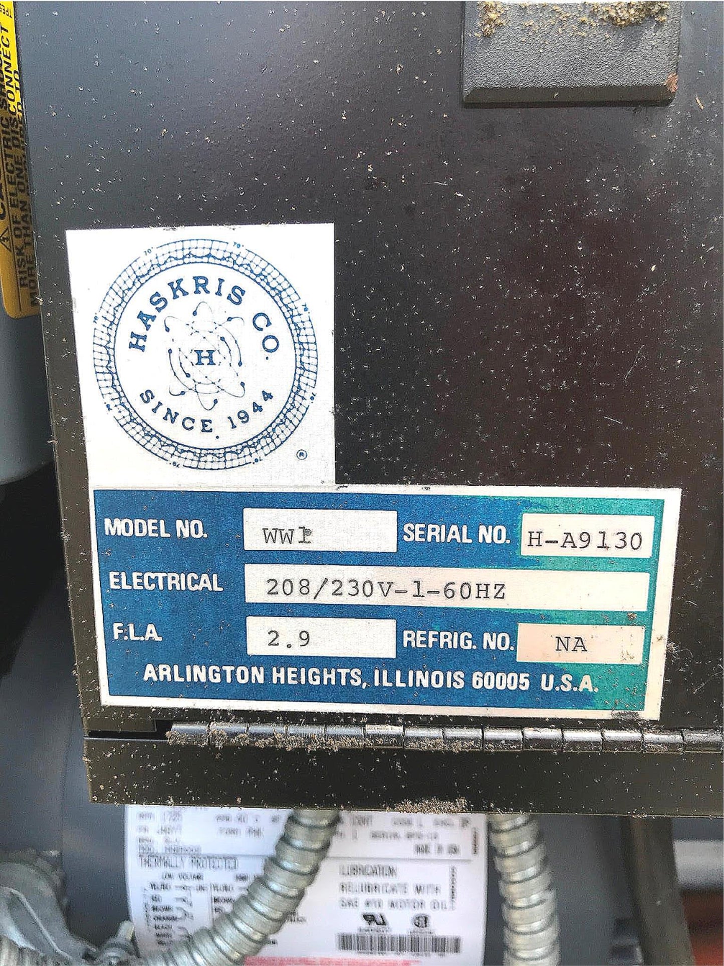 HASKRIS WW1 5 Liter HEAT EXCHANGER RECIRCULATING CHILLER BATH WATCH VIDEO