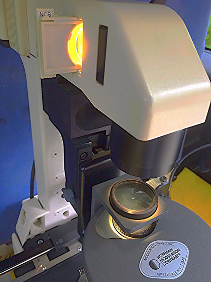 NIKON DIAPHOT 300 INVERTED PHASE CONTRAST FLUORESCENCE MICROSCOPE & POWER SUPPLY