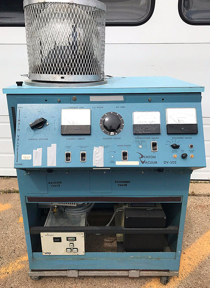 DENTON VACUUM PV-502 EVAPORATOR SPUTTER PFEIFFER BALZERS TPH 170 TCP 300 PUMP