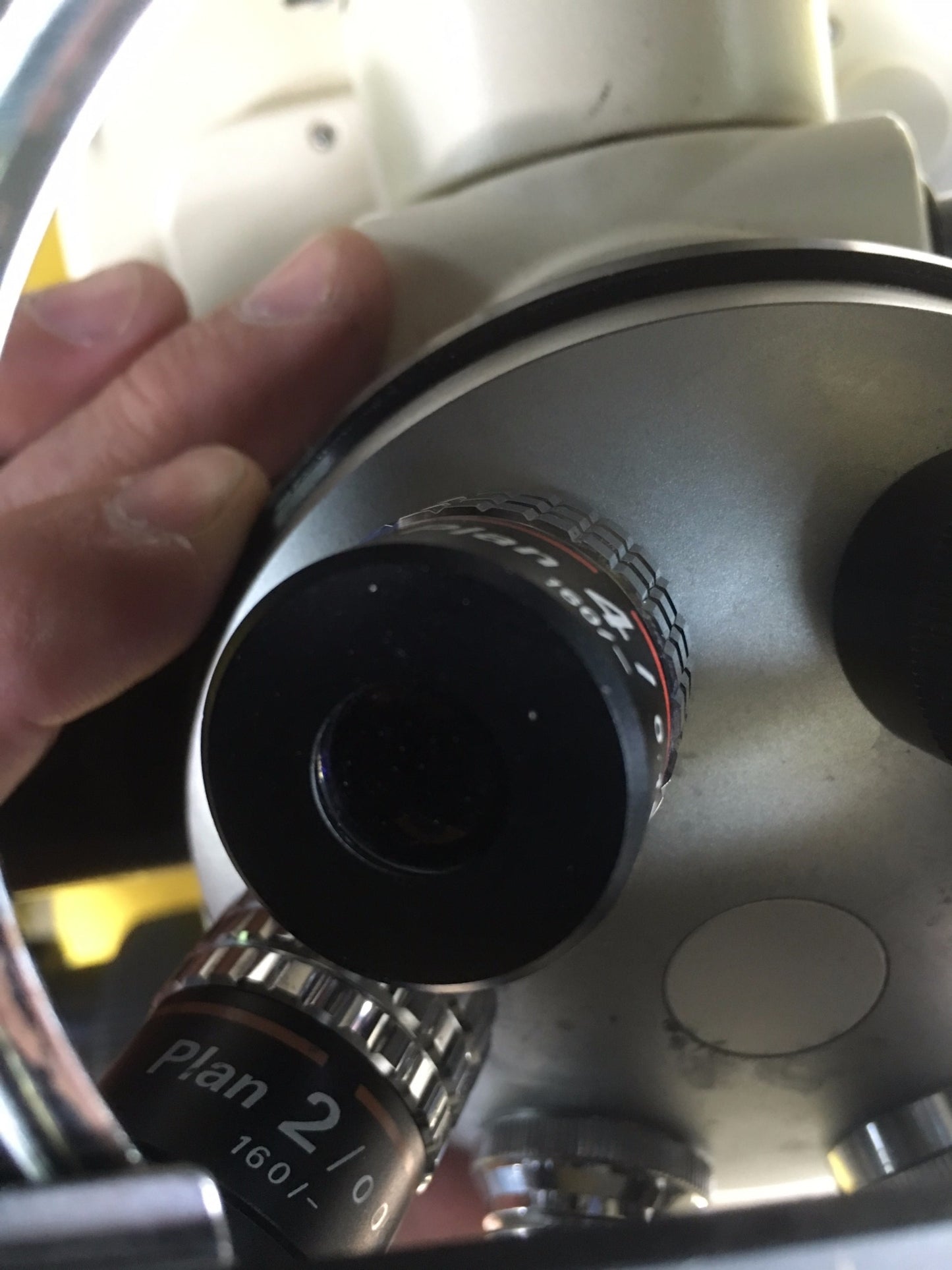 NIKON DIAPHOT 300 INVERTED PHASE CONTRAST FLUORESCENCE MICROSCOPE & POWER SUPPLY