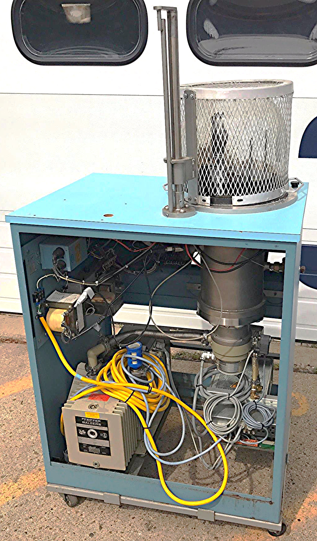 DENTON VACUUM PV-502 EVAPORATOR SPUTTER PFEIFFER BALZERS TPH 170 TCP 300 PUMP