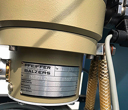 DENTON VACUUM PV-502 EVAPORATOR SPUTTER PFEIFFER BALZERS TPH 170 TCP 300 PUMP