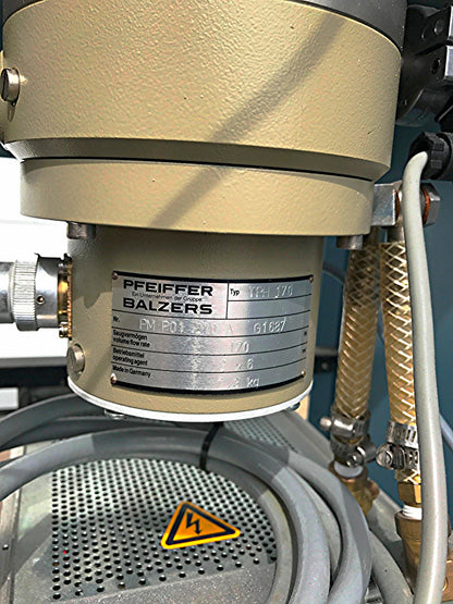 DENTON VACUUM PV-502 EVAPORATOR SPUTTER PFEIFFER BALZERS TPH 170 TCP 300 PUMP