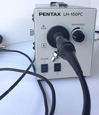 PENTAX FB-15V FIBER BRONCHOSCOPE & LH-150PC LIGHT SOURCE WORK PERFECT WATCHVIDEO