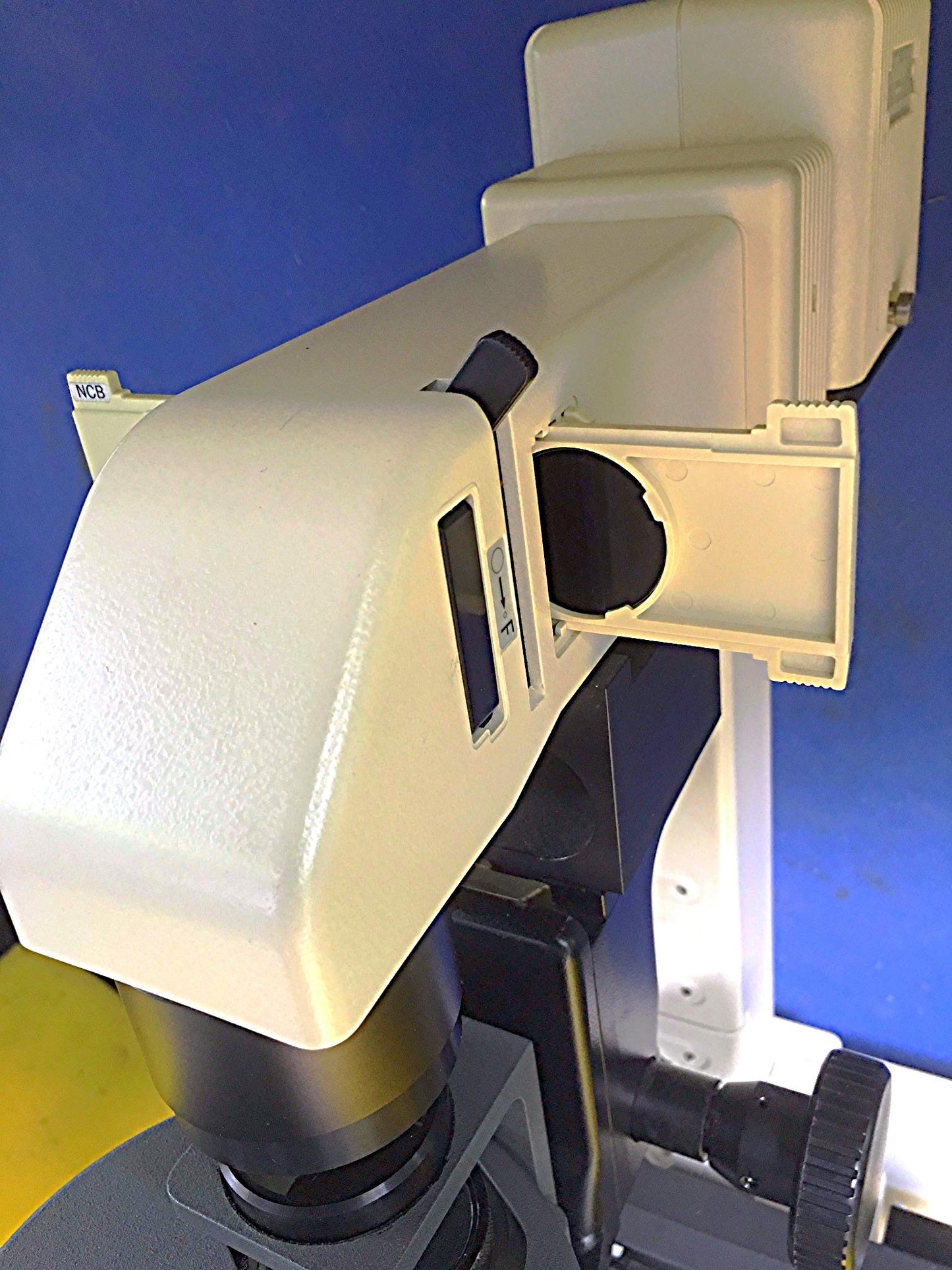 NIKON DIAPHOT 300 INVERTED PHASE CONTRAST FLUORESCENCE MICROSCOPE & POWER SUPPLY