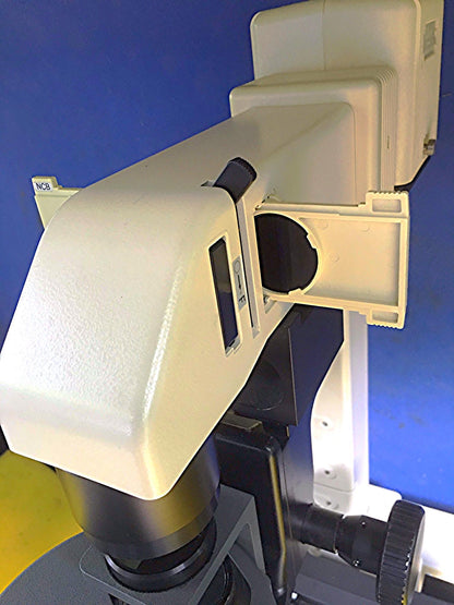 NIKON DIAPHOT 300 INVERTED PHASE CONTRAST FLUORESCENCE MICROSCOPE & POWER SUPPLY