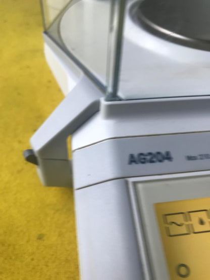 AG204 BALANCE METTLER TOLEDO 0 to 210grams WORKS PERFECTLY WATCH VIDEO FREE SHIP