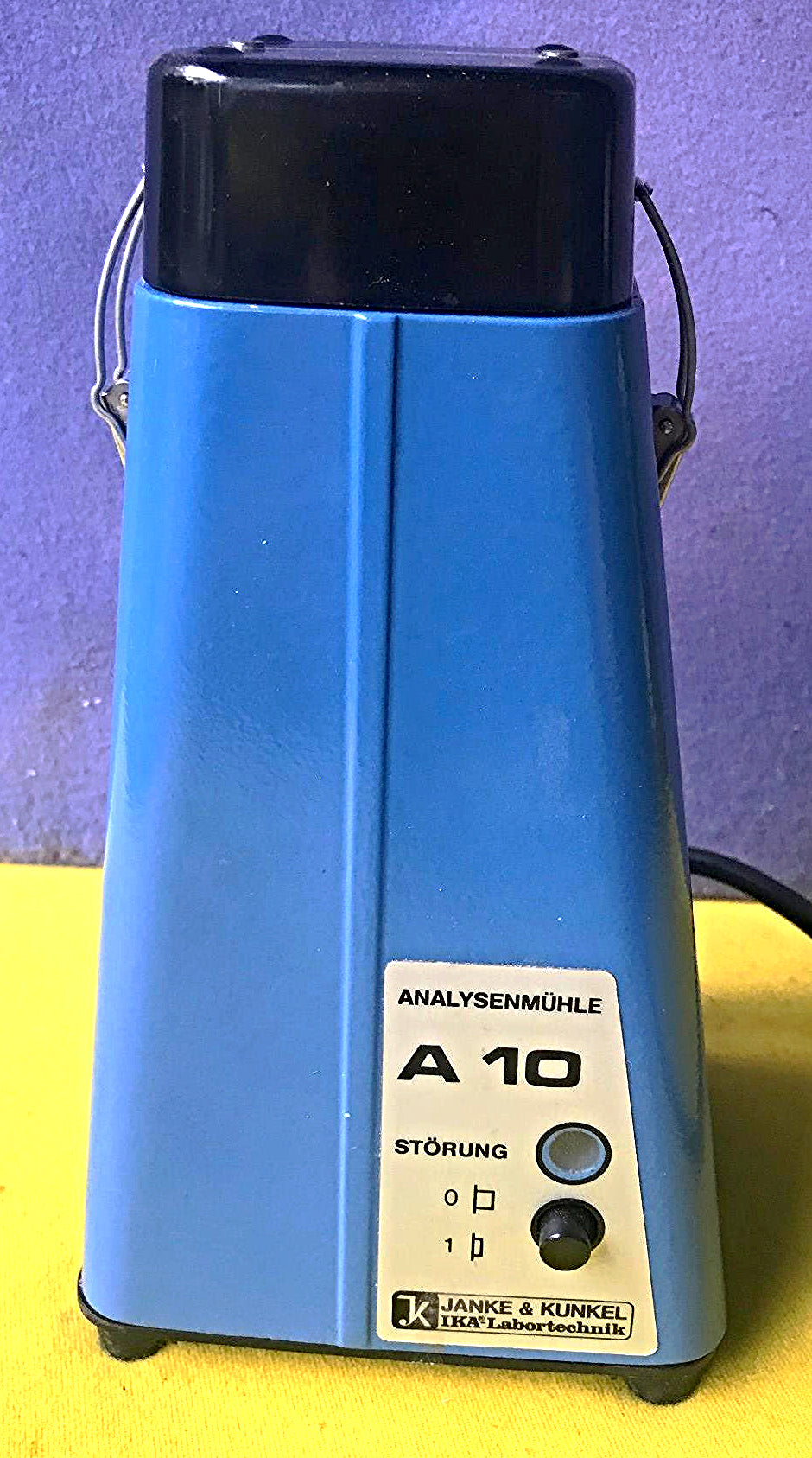 IKA LABORTECHNIK BATCH MILL GRINDER TYPE A 10 S2 PERFECT WATCH VIDEO FREE SHIP