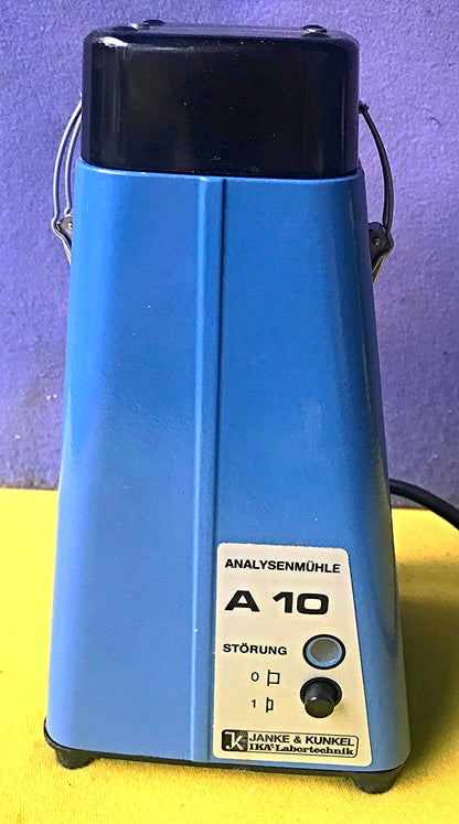 IKA LABORTECHNIK BATCH MILL GRINDER TYPE A 10 S2 PERFECT WATCH VIDEO FREE SHIP