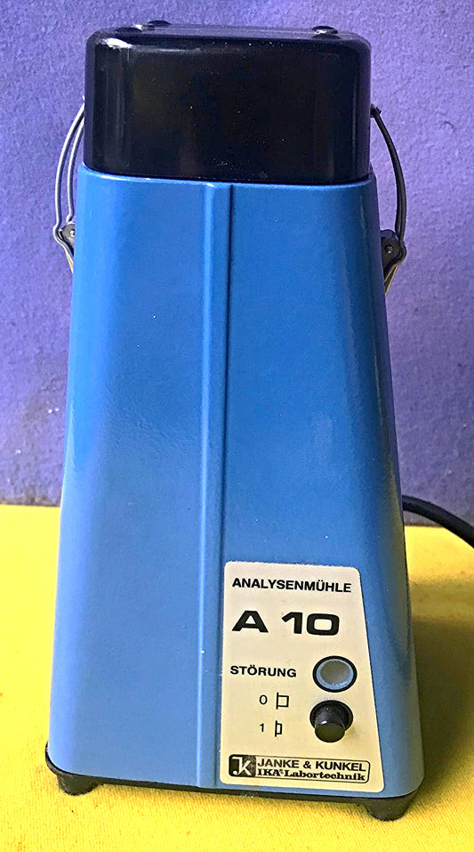 IKA LABORTECHNIK BATCH MILL GRINDER TYPE A 10 S2 PERFECT WATCH VIDEO FREE SHIP