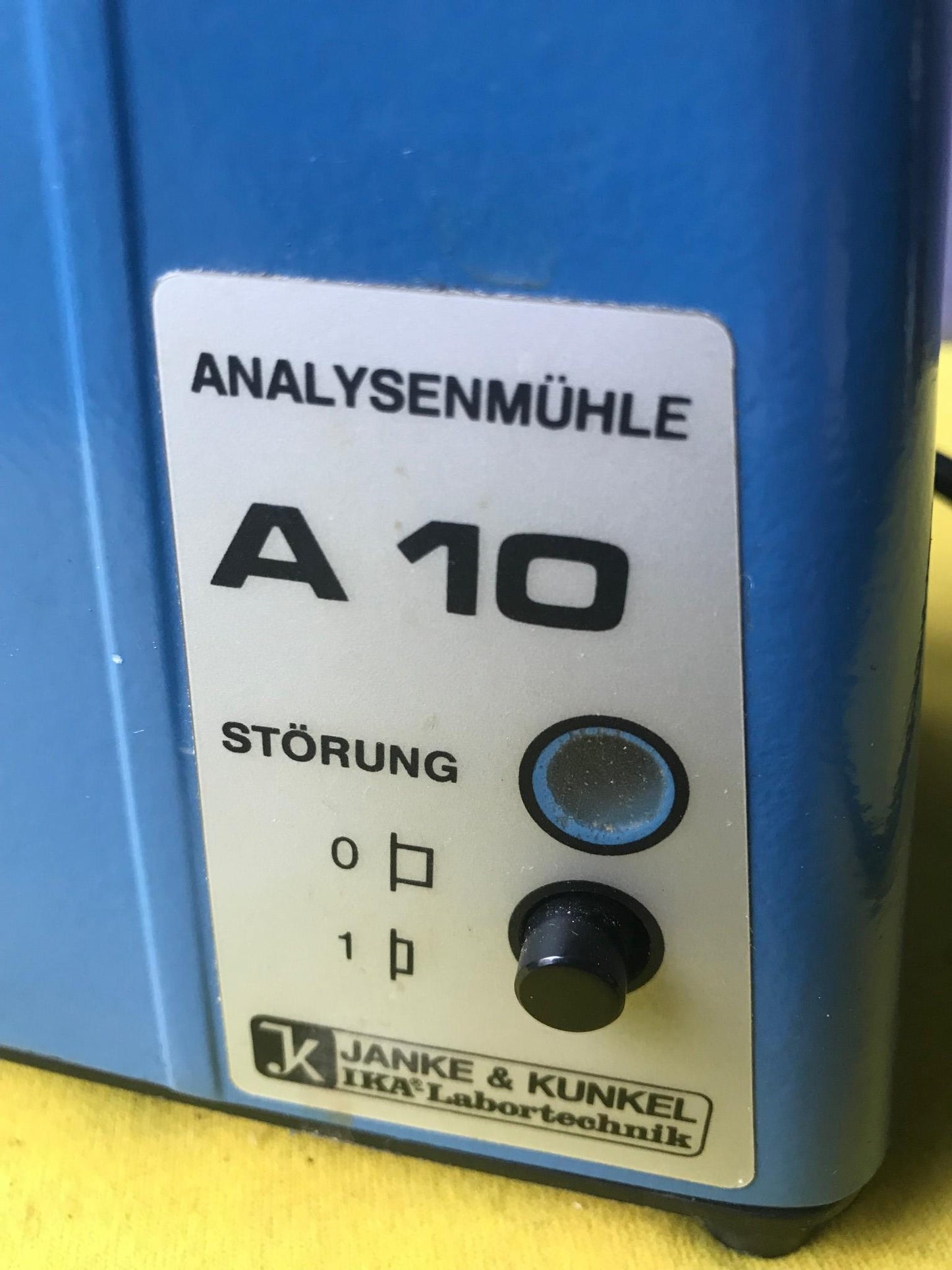 IKA LABORTECHNIK BATCH MILL GRINDER TYPE A 10 S2 PERFECT WATCH VIDEO FREE SHIP