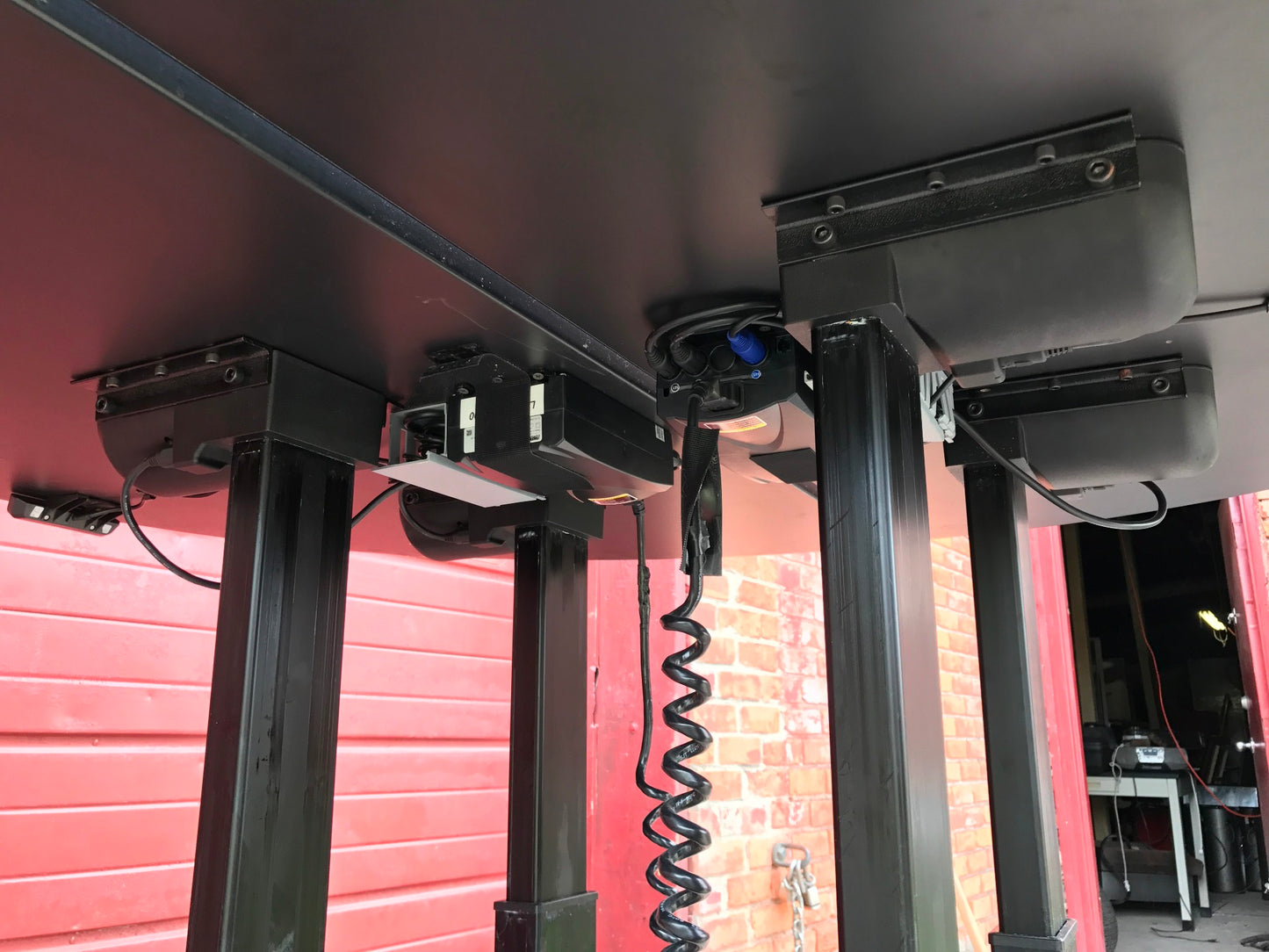 ERGOQUEST ERGONOMIC POWER HI-LO COMPUTER WORKSTATION MODEL DESK 8 WATCH VIDEO