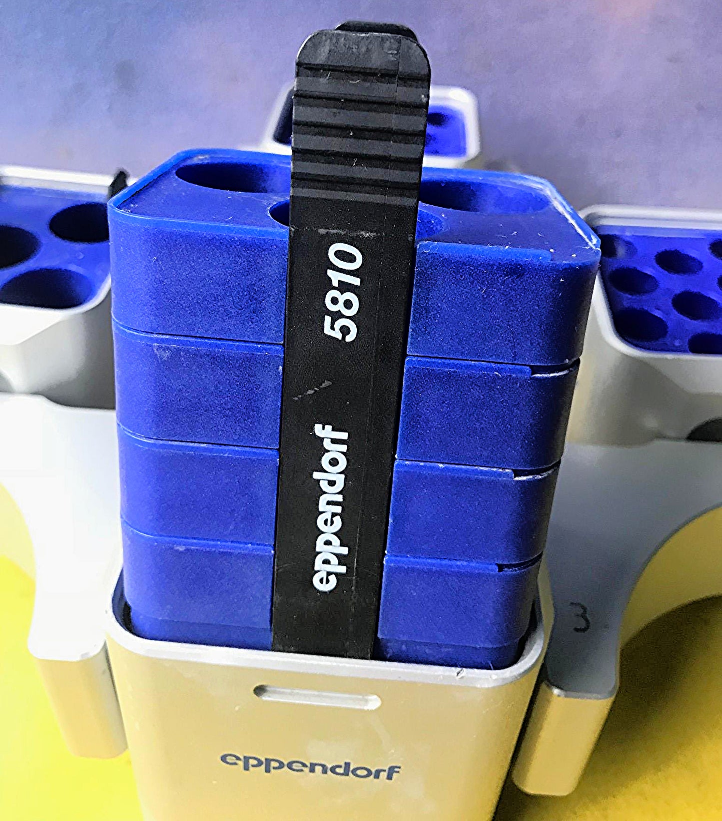 EPPENDORF A-4-62 ROTOR with 4 BUCKETS & ADAPTERs for 5810 CENTRIFUGE FREE SHIP