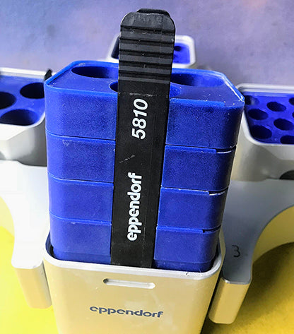 EPPENDORF A-4-62 ROTOR with 4 BUCKETS & ADAPTERs for 5810 CENTRIFUGE FREE SHIP