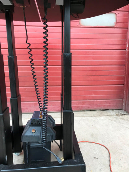 ERGOQUEST ERGONOMIC POWER HI-LO COMPUTER WORKSTATION MODEL DESK 8 WATCH VIDEO