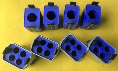 EPPENDORF RECTANGULAR BUCKETS & 5804 ADAPTERs for A-4-44 ROTOR FREE SHIP