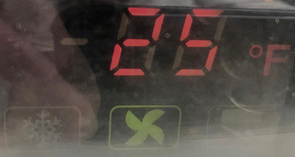 TURBO AIR TGIM-23W GLASS DOOR ICE BAG MERCHANDISER FREEZER TESTED 100% FREESHIP