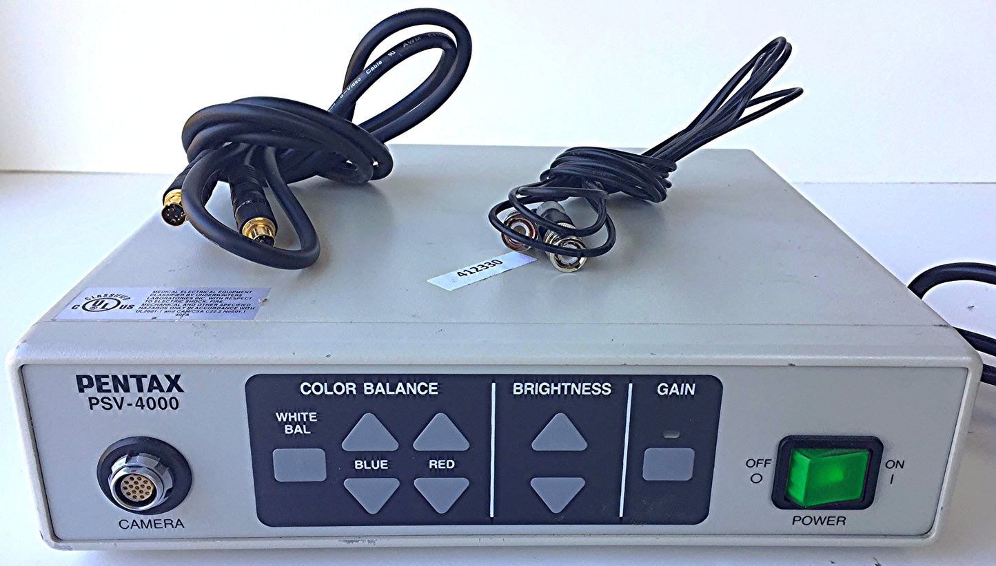 PENTAX PSV-4000 ENDOSCOPY PROCESSOR CAMERA LIGHT SOURCE / Ocular Scope FREE SHIP