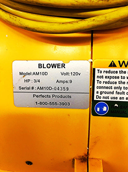 THE PERFECT AIR MOVER AM  10D