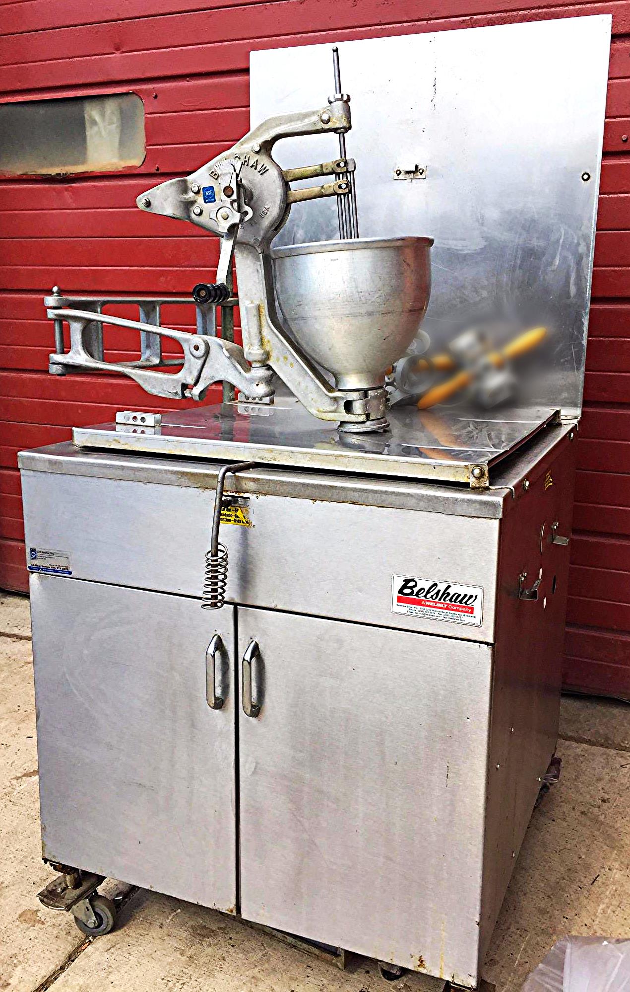 BELSHAW 724FG DONUT FRYER 24" x 24" FRY AREA NATURAL GAS BAKERY SYSTEM FREE SHIP