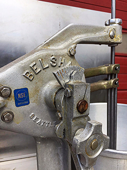 BELSHAW 724FG DONUT FRYER 24" x 24" FRY AREA NATURAL GAS BAKERY SYSTEM FREE SHIP