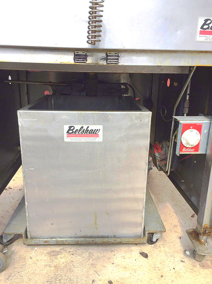 BELSHAW 724FG DONUT FRYER 24" x 24" FRY AREA NATURAL GAS BAKERY SYSTEM FREE SHIP