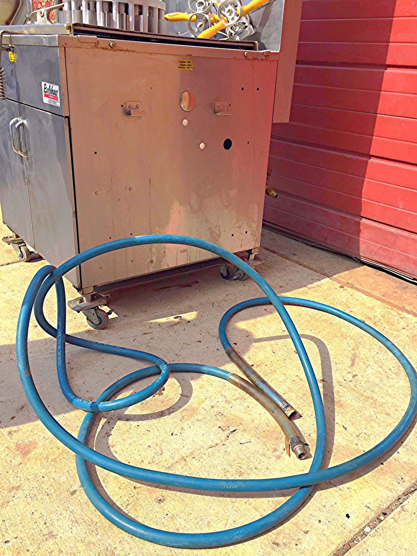 BELSHAW 724FG DONUT FRYER 24" x 24" FRY AREA NATURAL GAS BAKERY SYSTEM FREE SHIP