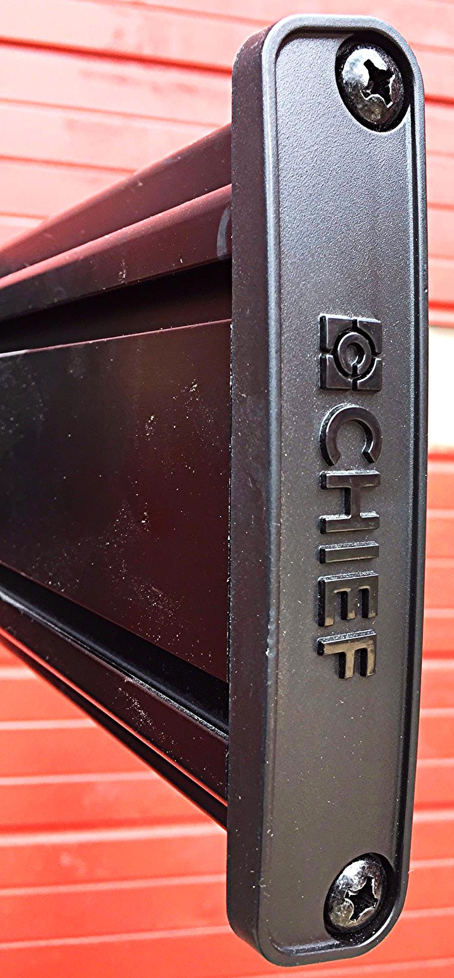 CHIEF LPAUB LARGE FUSION MANUAL HEIGHT ADJUSTABLE MOBILE CART FOR VIDEO FREESHIP