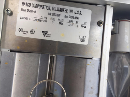 HATCO GR2BW-60 BUFFET WARMER GLO-RAY® RESTAURANT INFRARED STRIP HEATER FREE SHIP