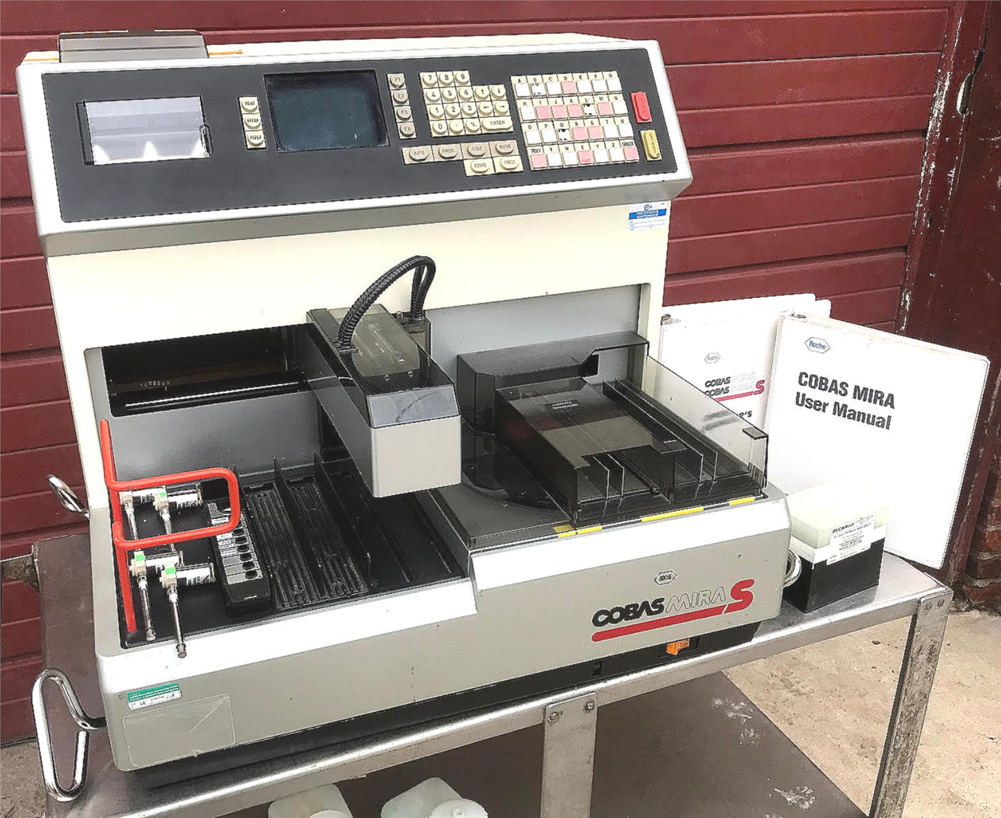 ROCHE COBAS MIRA S CHEMISTRY ANALYZER 90 DAY WARRANTY FREE SHIP