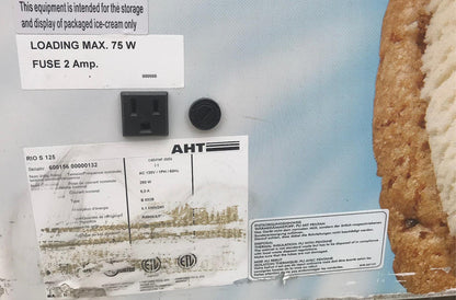 AHT RIO S125 GLASS DOOR ICE CREAM DISPLAY MERCHANDISER FREEZER 100%TESTFREESHIP