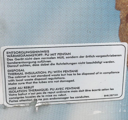 AHT RIO S125 GLASS DOOR ICE CREAM DISPLAY MERCHANDISER FREEZER 100%TESTFREESHIP