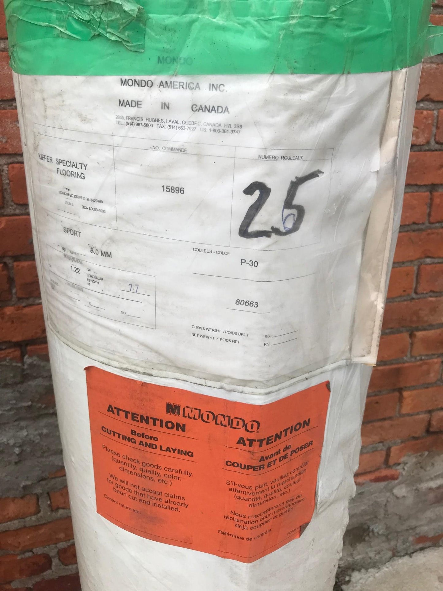 MONDO KIEFER SPECIALTY FLOORING SPORTS FLOORING FREESHIP