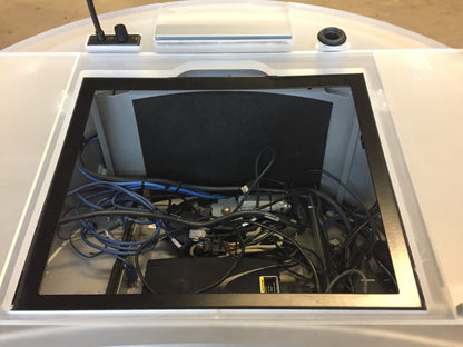 KI WHARTON LECTERN HEIGHT ADJUST PODIUM MOBILE CART DRAWER WATCH VIDEO FREESHIP