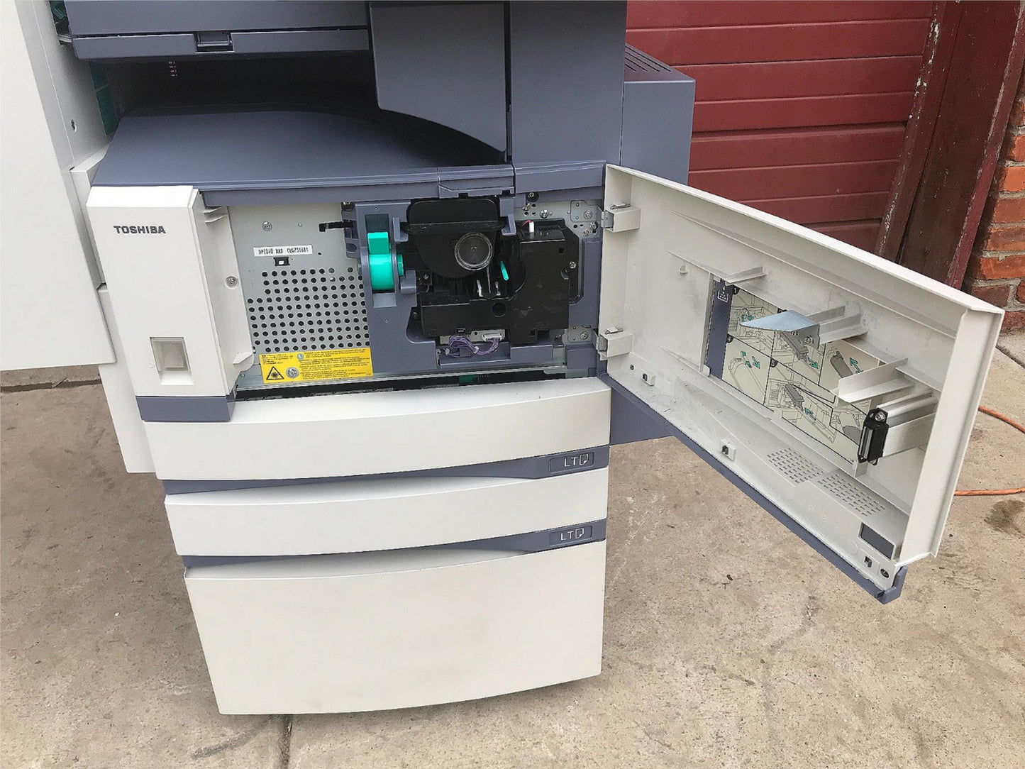 TOSHIBA e-STUDIO 282 HIGH VOLUME COLOR PRINTER COPIER FREE SHIP BUSINESS w/ DOCK